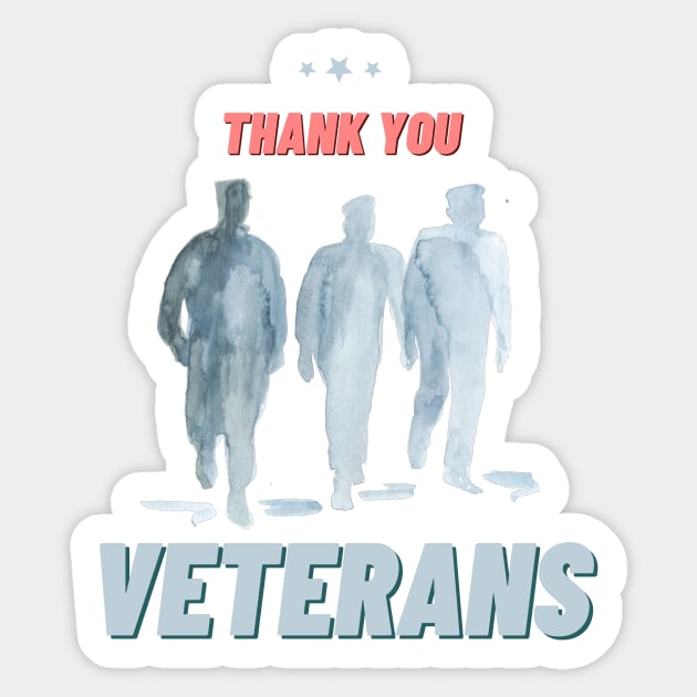 Thank you veterans, Veterans Day Gifts Sticker by WhatsDax